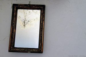 Wooden Wall Mirror